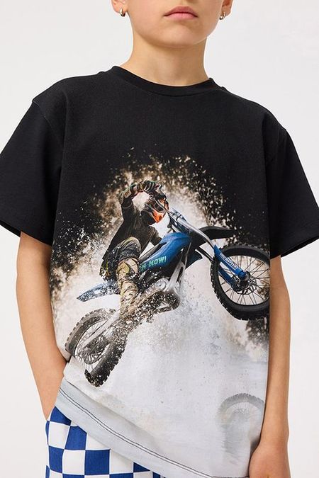 Футболка хлопковая с принтом Molo 4552₽