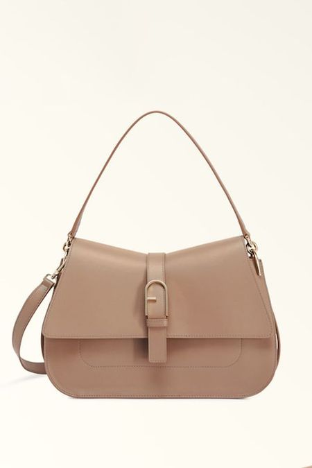 Сумка сэтчел кожаная Flow L Furla 41710₽