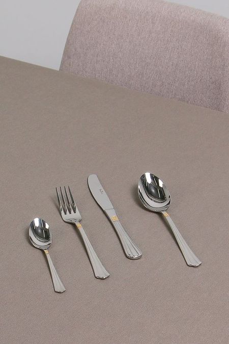 Набор из 24 столовых приборов Bernini Gold Pintinox 14925₽