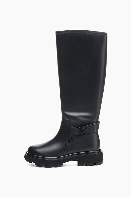 Сапоги кожаные с ремешком MYSA 16567₽