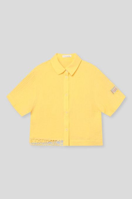 Рубашка хлопковая с коротким рукавом Choupette 2407₽