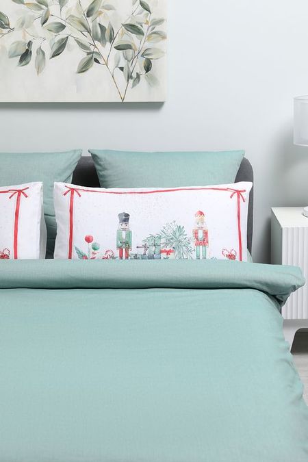 Набор из 2 декоративных наволочек с принтом COINCASA 2895₽