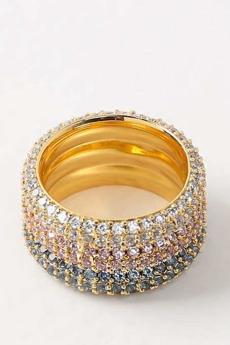 Кольцо с кристаллами Guess 11092₽