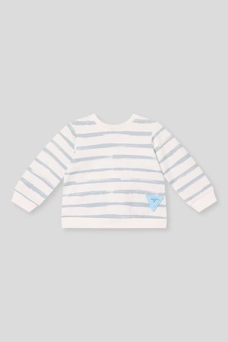 Свитшот хлопковый в полоску Choupette 1725₽