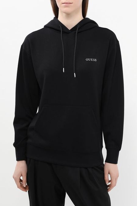 Худи хлопковое с карманом Guess 6450₽