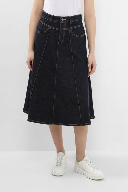 Юбка джинсовая расклешенная Comma 7342₽