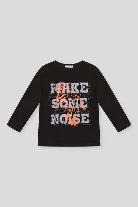 Лонгслив хлопковый с принтом Choupette 1462₽