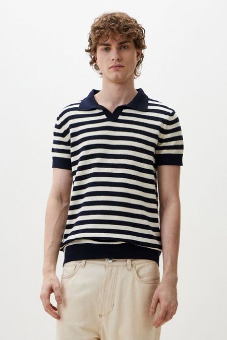 Джемпер с коротким рукавом в полоску Marhatter 3150₽