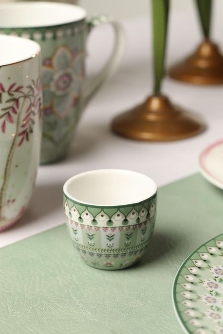 Подставка для яйца фарфоровая с принтом Lily Lotus Pip Studio 412₽