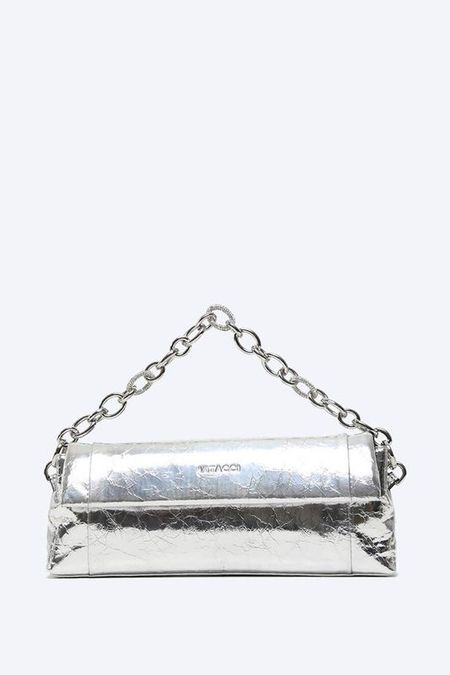 Сумка сэтчел кожаная на цепочке VITACCI 4755₽