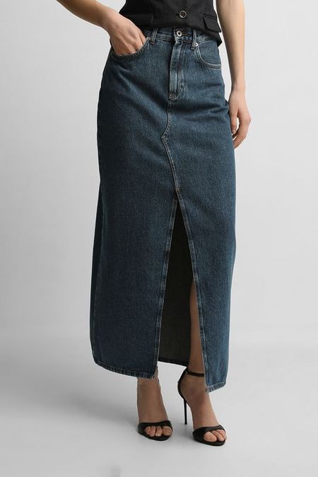 Юбка макси джинсовая с разрезом PEPE JEANS 6975₽