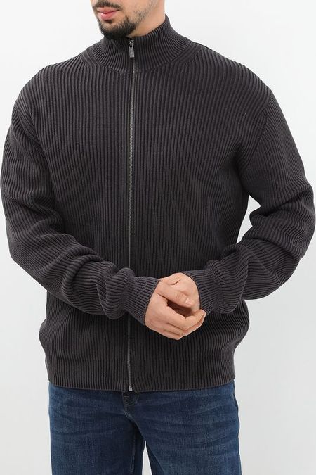 Кардиган хлопковый на молнии с воротником стойкой MARCO DI RADI 6817₽