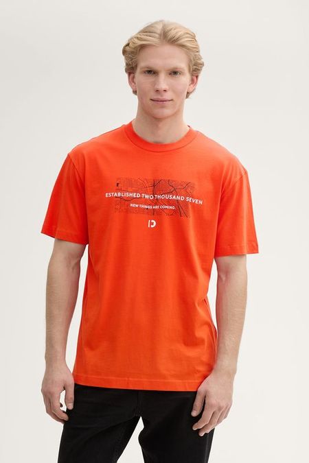 Футболка хлопковая с принтом TOM TAILOR 2099₽