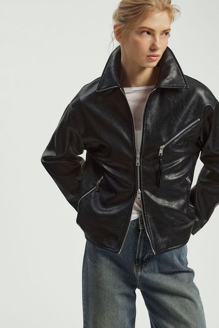 Куртка из искусственной кожи Nume 5242₽