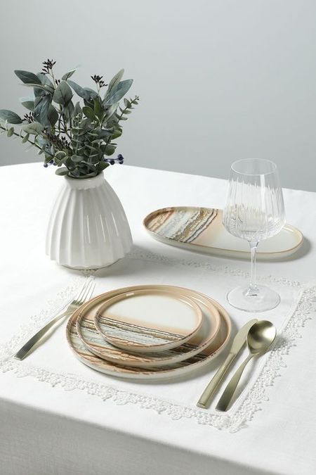 Тарелка фарфоровая с принтом Terra Pioli