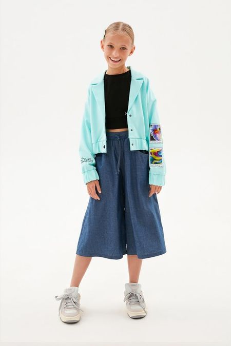 Шорты-юбка джинсовые расклешенные Bell Bimbo 3900₽