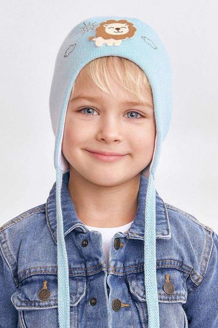 Шапка хлопковая на завязках с декором Totti 652₽