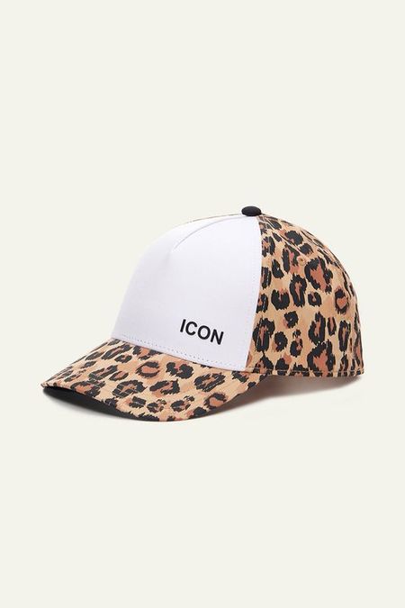 Бейсболка хлопковая с принтом Totti 840₽