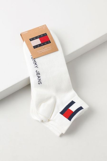 Набор из 2 пар хлопковых носков с логотипом Tommy Hilfiger 1492₽