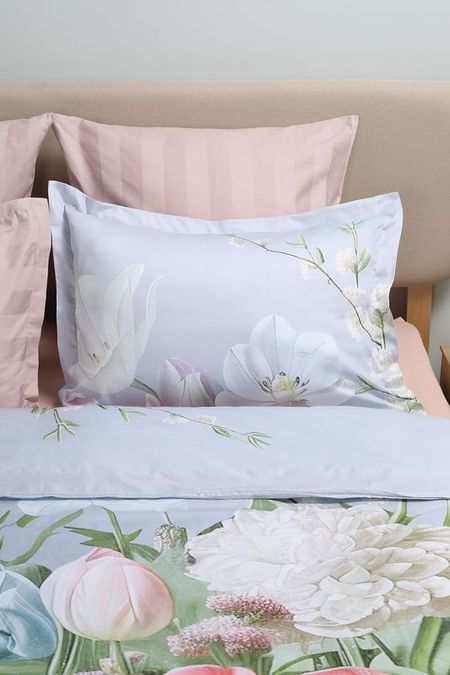 Наволочка хлопковая с принтом Fleur Festive Vandyck 1567₽