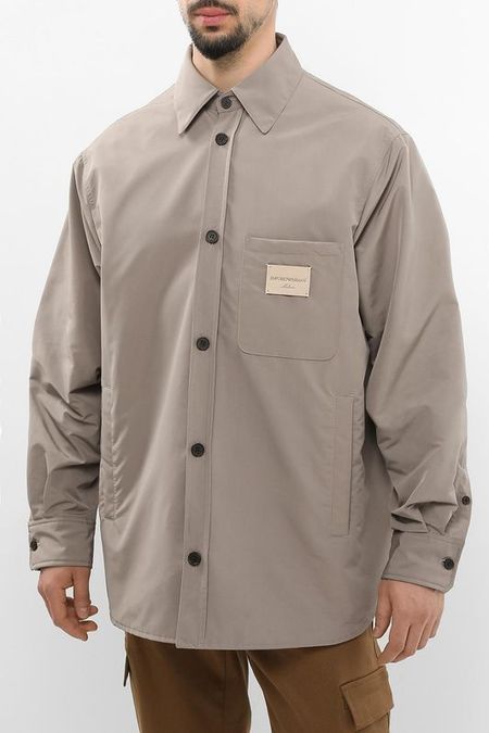 Куртка-рубашка свободного кроя EMPORIO ARMANI 29672₽
