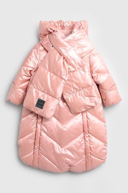 Конверт утепленный с капюшоном и объемным воротником GnK 6150₽