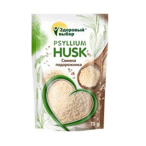 Семена подорожника psyllium husk 75 г 381₽