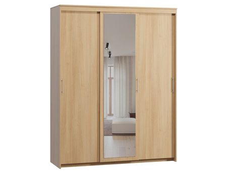 Шкаф-купе divanru Тебар-3-180-230 Oak 1 зеркало 39990₽