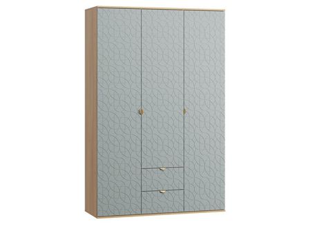 Распашной шкаф divanru Монблан-3 Lunge Mentol Oak 49990₽