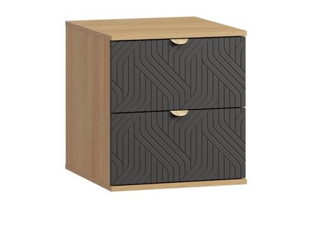 Тумба прикроватная divanru Монблан-1 Fancy Grafit Oak 12990₽