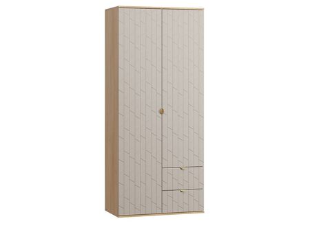 Распашной шкаф divanru Монблан-2 Angle Santiago Oak 36990₽