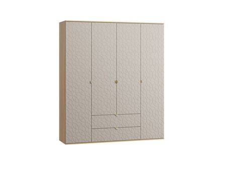 Распашной шкаф divanru Монблан-4 Lunge Santiago Oak 69990₽