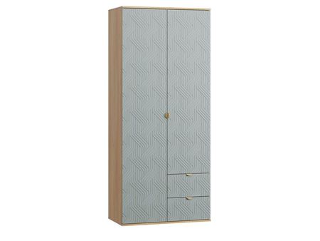 Распашной шкаф divanru Монблан-2 Fancy Mentol Oak 36990₽