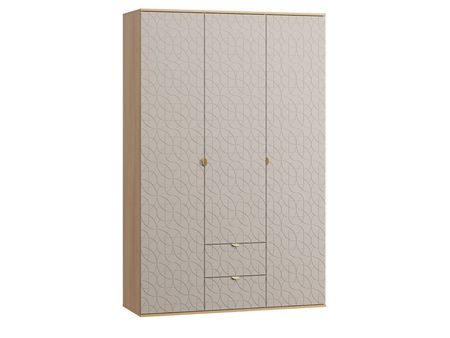 Распашной шкаф divanru Монблан-3 Lunge Santiago Oak 49990₽