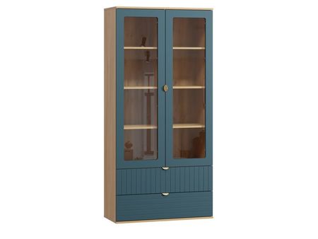 Витрина divanru Монблан-1 Line Aquamarine Oak 39990₽