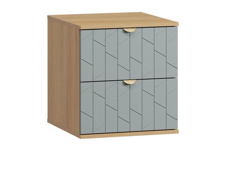 Тумба прикроватная divanru Монблан-1 Angle Mentol Oak 10990₽