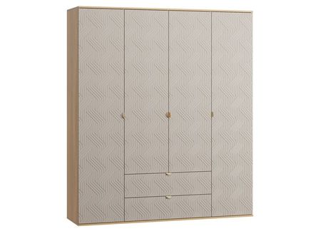 Распашной шкаф divanru Монблан-4 Fancy Santiago Oak 69990₽