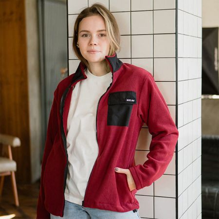 Флиска Kusto Fleece Full Zip Bordo 5250₽