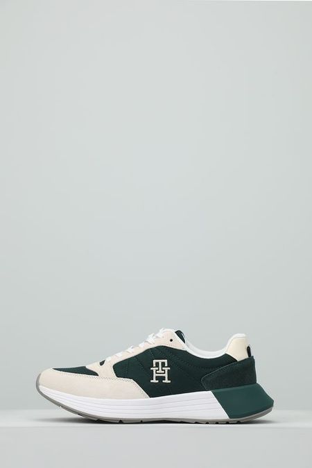 Кроссовки комбинированные с логотипом Tommy Hilfiger 8390₽