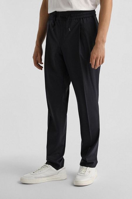 Брюки из смесовой шерсти на кулиске HUGO 11175₽