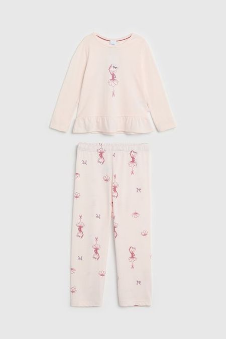 Пижама хлопковая с принтом Sanetta 4192₽