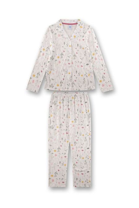 Пижама хлопковая с принтом Sanetta 7192₽