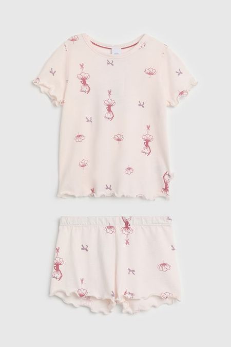 Пижама хлопковая с принтом Sanetta 2842₽