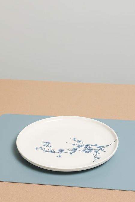 Тарелка фарфоровая обеденная с принтом Orientale Tognana 742₽