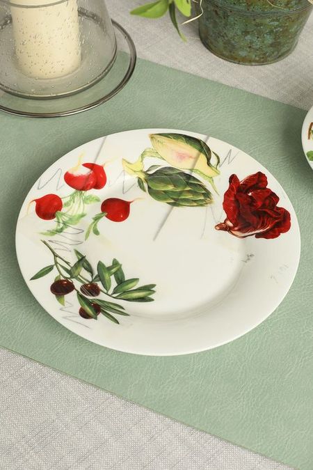 Тарелка десертная из фарфора Vegan COINCASA 1192₽