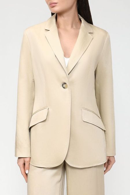 Однобортный жакет с добавлением льна SABRINA SCALA 8190₽