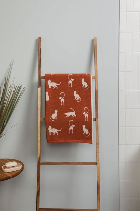 Полотенце махровое хлопковое с принтом Kitty Sofi De MarkO 1140₽