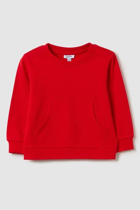 Свитшот хлопковый с карманом Fagottino 622₽