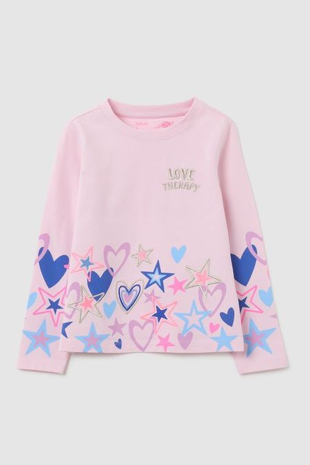 Дет. Футболка с длинным рукавом LOVE THERAPY