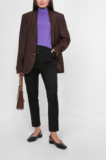 Зауженные брюки на кулиске Rinascimento 2632₽